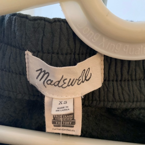 Madewell Pull-On High-Rise Tapered Pants in Diamond Jacquard (XS) NWT - Picture 4 of 4